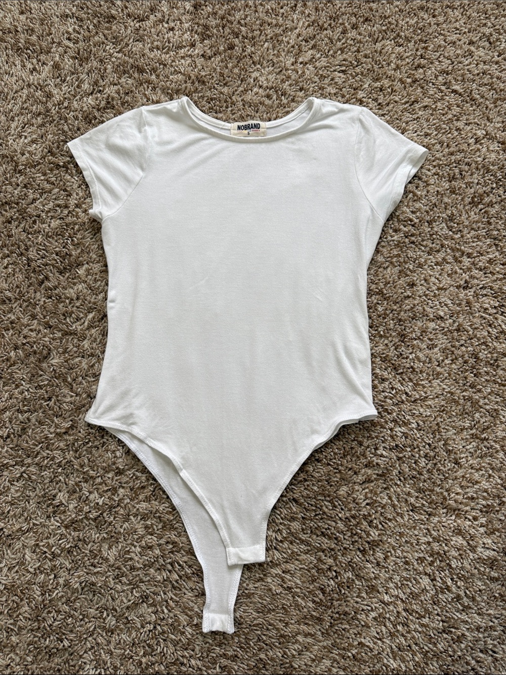 White NOBRAND One-Piece Bodysuit